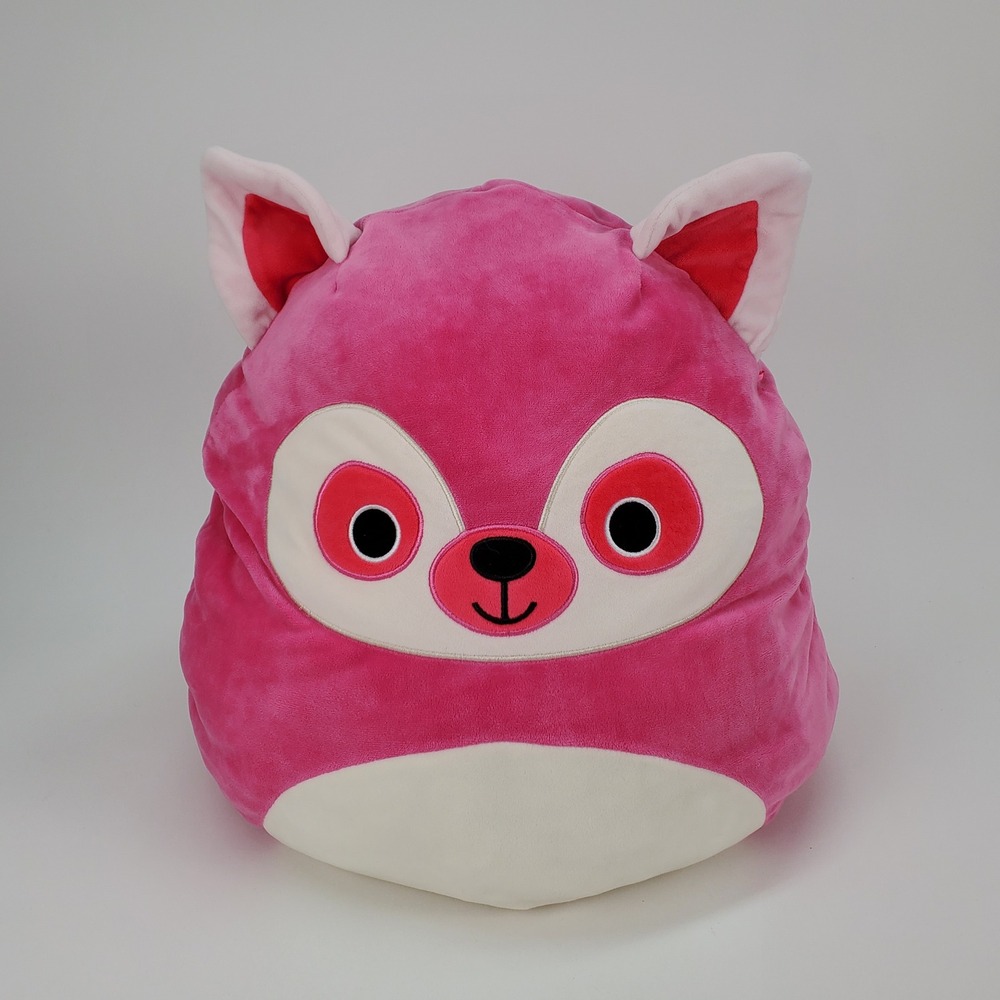 Squishmallows‎ Lucia the Lemur 16 Inch Pink Plush Stuffed Animal Toy Kellytoy